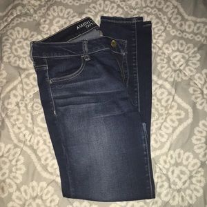 American Eagle Dark Wash Skinny Jeggings